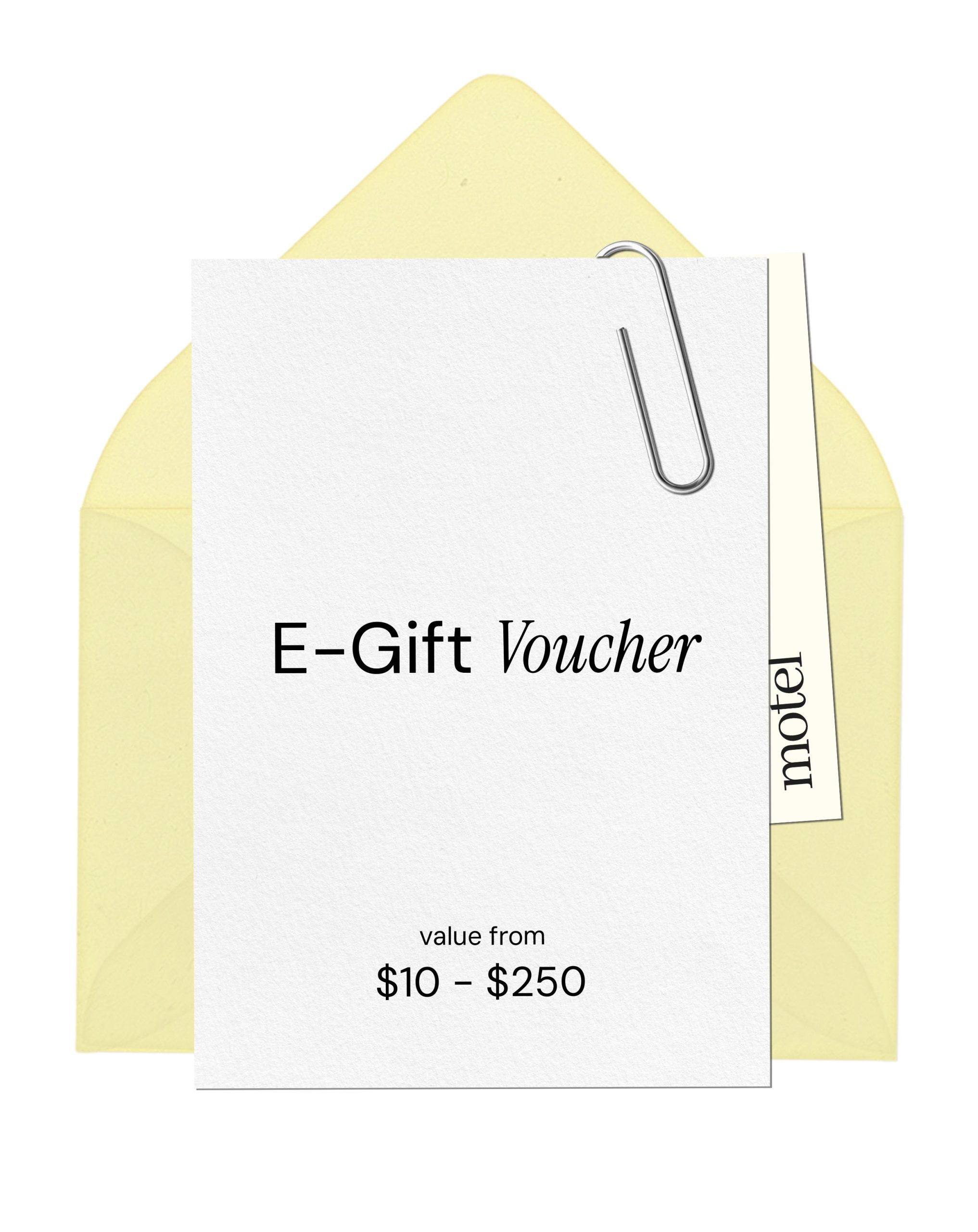Motel E-Gift Card
